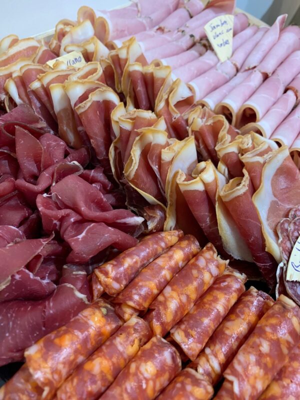 Assortiment de charcuteries